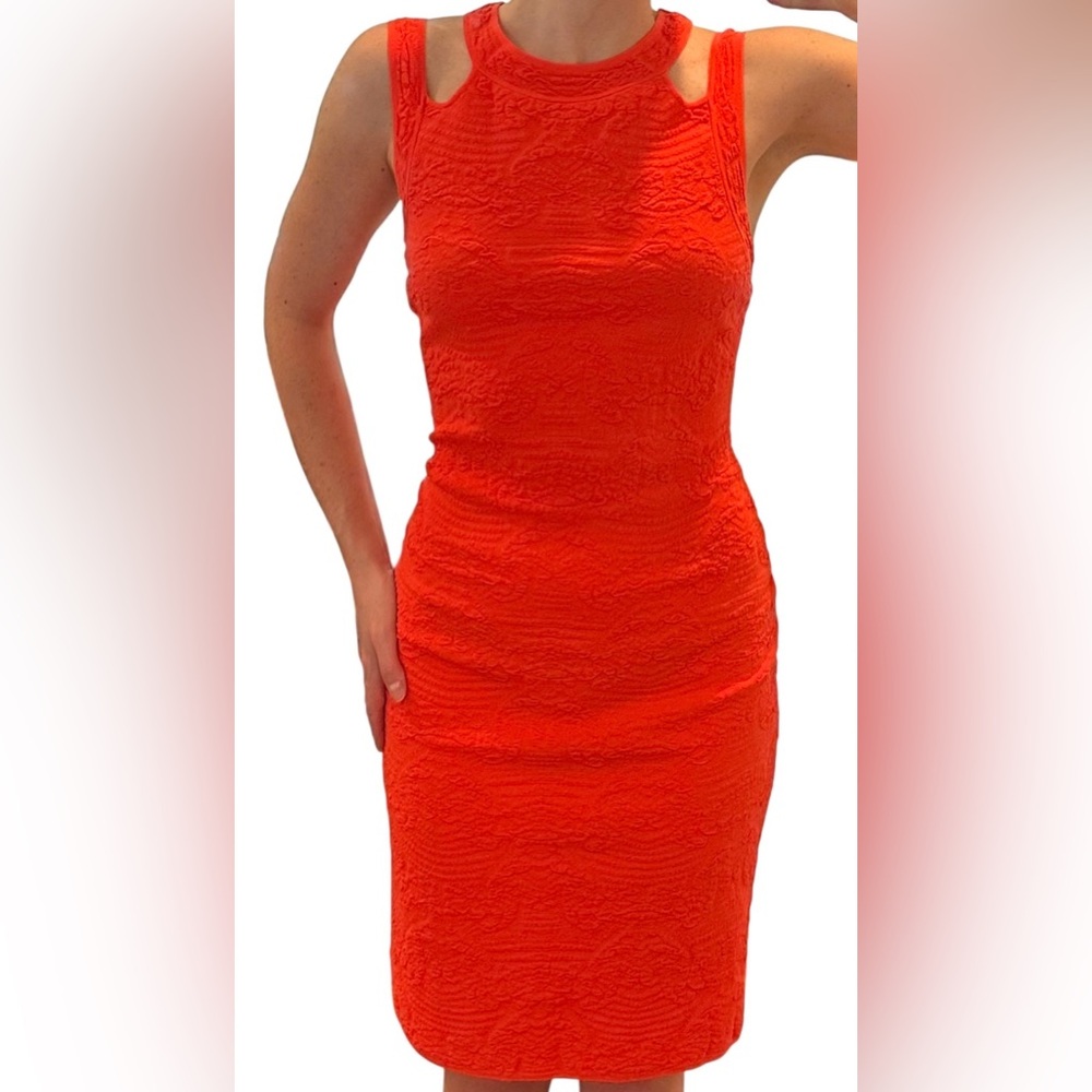 Missoni Strapless Orange Dress